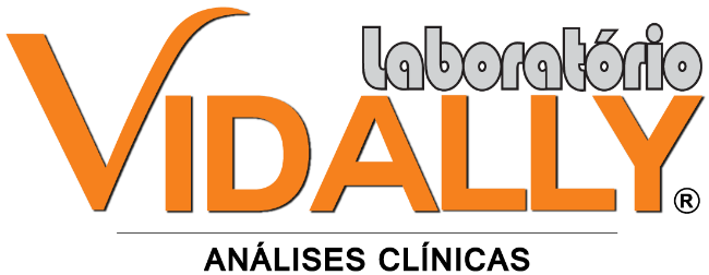 logotipo do laboratório Vidally