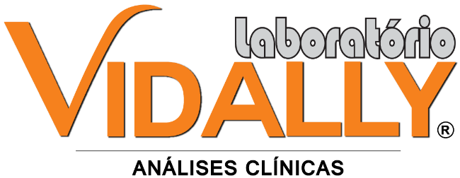 logotipo do laborat�rio Vidally